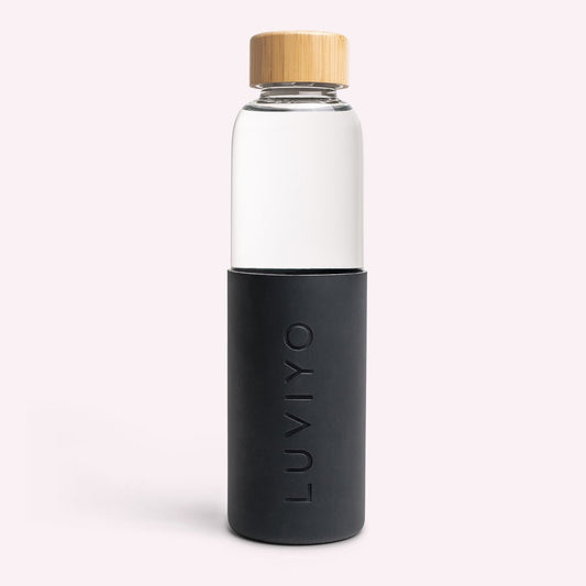 Luviyo Glass Water Bottle